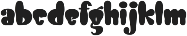 GROOVY HAPPY otf (400) Font LOWERCASE