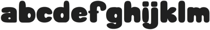 GROOVY STATION Regular otf (400) Font LOWERCASE