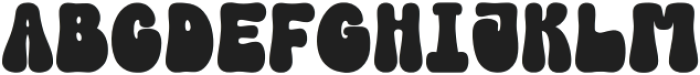 GROOVY STYLE otf (400) Font UPPERCASE