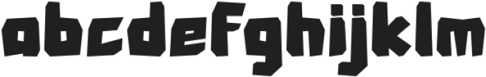 GROSAC-Regular otf (400) Font LOWERCASE