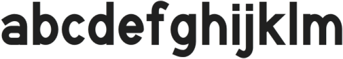 GROSBO Regular otf (400) Font LOWERCASE