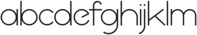 GROSTICK Regular otf (400) Font LOWERCASE