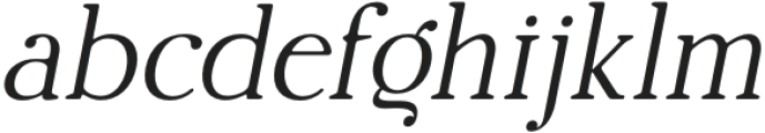 GROTEK-Oblique otf (400) Font LOWERCASE