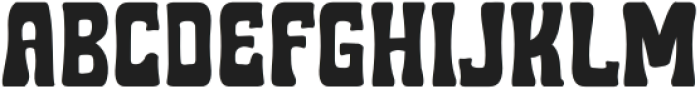 GROUND VINTAGE Regular otf (400) Font LOWERCASE