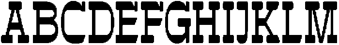 GRRawdeo-Regular otf (400) Font UPPERCASE