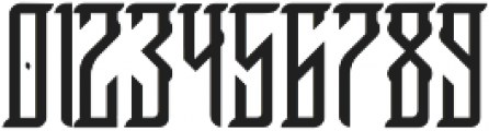 GRVS-SCYTHRONE-REG Regular ttf (400) Font OTHER CHARS