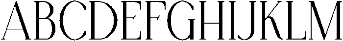 Grace Regular otf (400) Font UPPERCASE