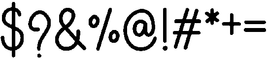 Grace Regular otf (400) Font OTHER CHARS