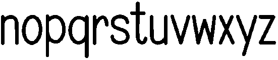 Grace Regular otf (400) Font LOWERCASE