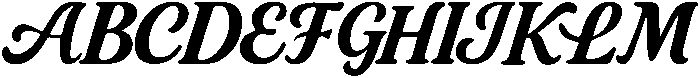 Grace otf (400) Font UPPERCASE