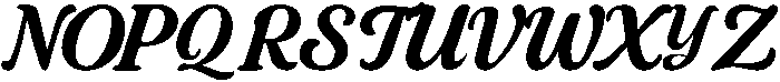 Grace otf (400) Font UPPERCASE