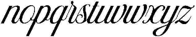 GraceMagona-Script otf (400) Font LOWERCASE