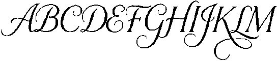 GraceWren Script otf (400) Font UPPERCASE