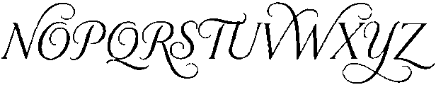 GraceWren Script otf (400) Font UPPERCASE