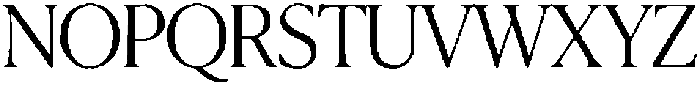 GraceWren Serif otf (400) Font UPPERCASE