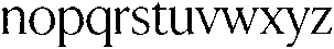 GraceWren Serif otf (400) Font LOWERCASE