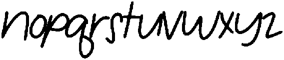 Graceful Willow Script Regular otf (400) Font LOWERCASE