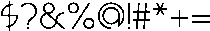 Graceful otf (400) Font OTHER CHARS