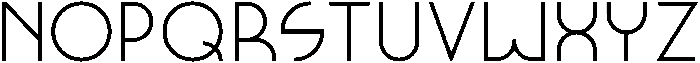 Graceful otf (400) Font UPPERCASE