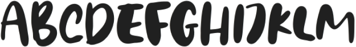 Gracefully-Regular otf (400) Font UPPERCASE