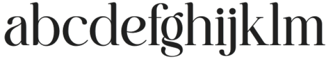 Grachy Firatte Regular otf (400) Font LOWERCASE