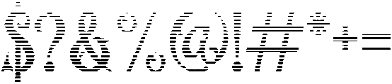 Gradient otf (400) Font OTHER CHARS