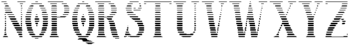 Gradient otf (400) Font LOWERCASE