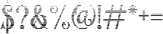 Gradient otf (400) Font OTHER CHARS