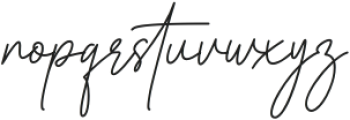 Gradientine Signature otf (400) Font LOWERCASE