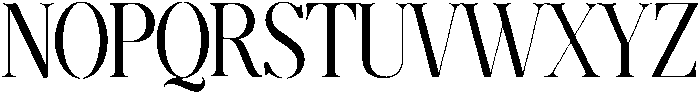 Gradine Regular otf (400) Font UPPERCASE