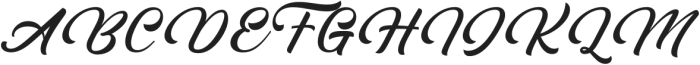 Gradine-Regular otf (400) Font UPPERCASE