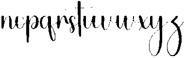 Grading Regular otf (400) Font LOWERCASE