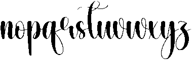 Grading Regular otf (400) Font LOWERCASE