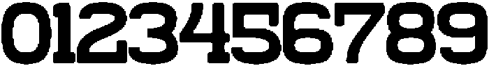 Grado Block otf (400) Font OTHER CHARS