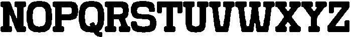 Grado Block otf (400) Font UPPERCASE