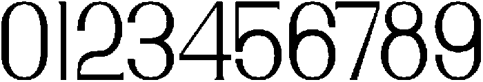 Gradonia otf (400) Font OTHER CHARS