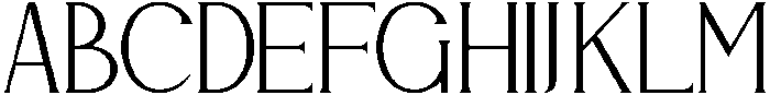 Gradonia otf (400) Font UPPERCASE