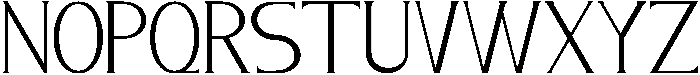 Gradonia otf (400) Font UPPERCASE