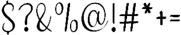Graduation Handmade Regular otf (400) Font OTHER CHARS