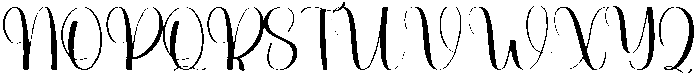 Graduation Regular otf (400) Font UPPERCASE