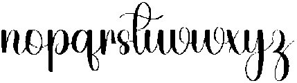 Graduation Regular otf (400) Font LOWERCASE