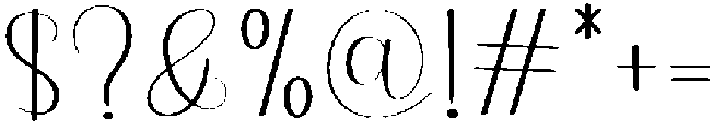 Graduation Regular otf (400) Font OTHER CHARS