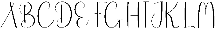Graduation Regular otf (400) Font UPPERCASE