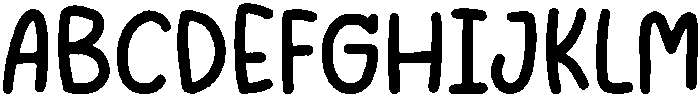 Graduation Regular otf (400) Font UPPERCASE