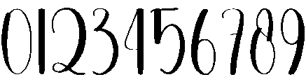 Graduation Regular otf (400) Font OTHER CHARS