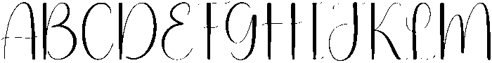 Graduation Regular otf (400) Font UPPERCASE