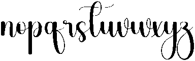 Graduation Regular otf (400) Font LOWERCASE