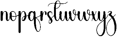 Graduation Regular otf (400) Font LOWERCASE