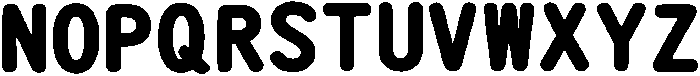 Graduation Regular otf (400) Font UPPERCASE
