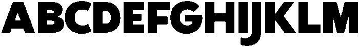 Gradvis Black otf (900) Font UPPERCASE